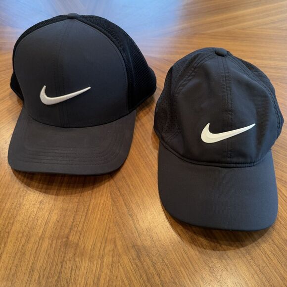 Nike Other - 2 Nike Golf Dri-Fit‎ Hats Classic99 Legacy91 Trucker Mesh Vented Embroidered Lot
